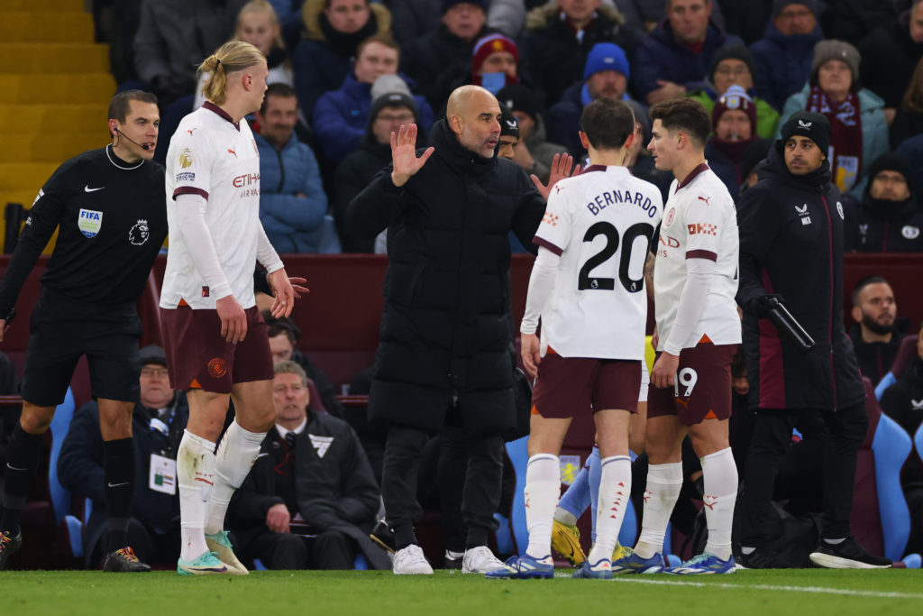 Aston Villa v Manchester City - Premier League