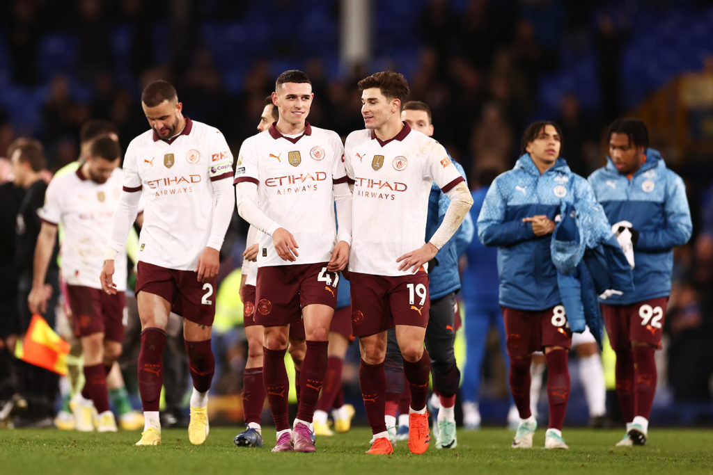 Everton FC v Manchester City - Premier League