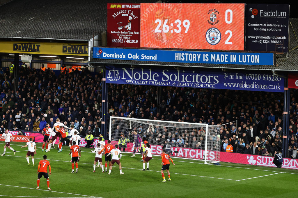 Luton Town v Manchester City - Emirates FA Cup Fifth Round