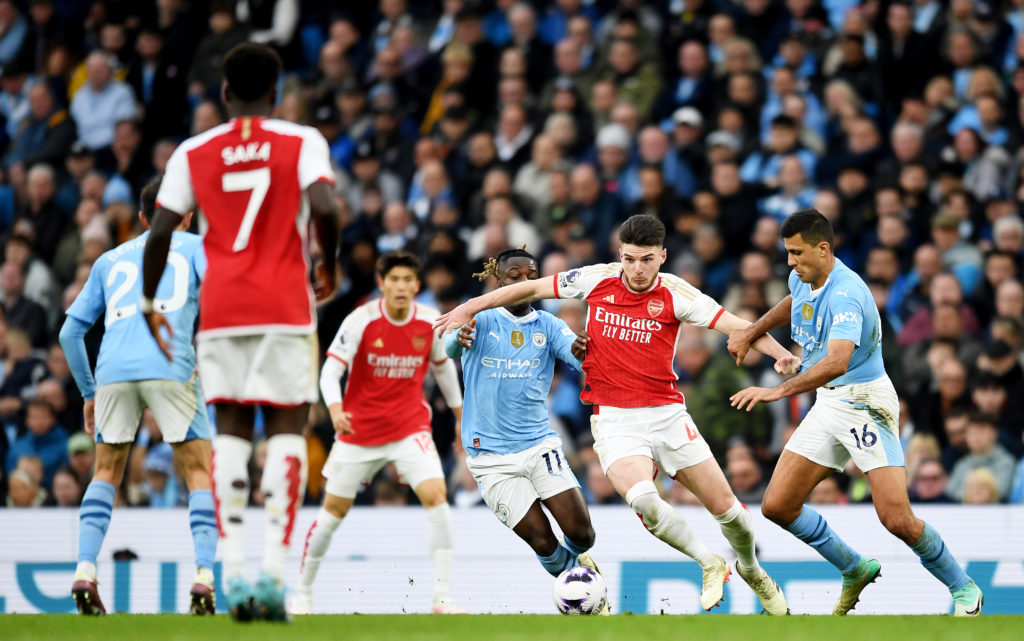 Manchester City v Arsenal FC - Premier League