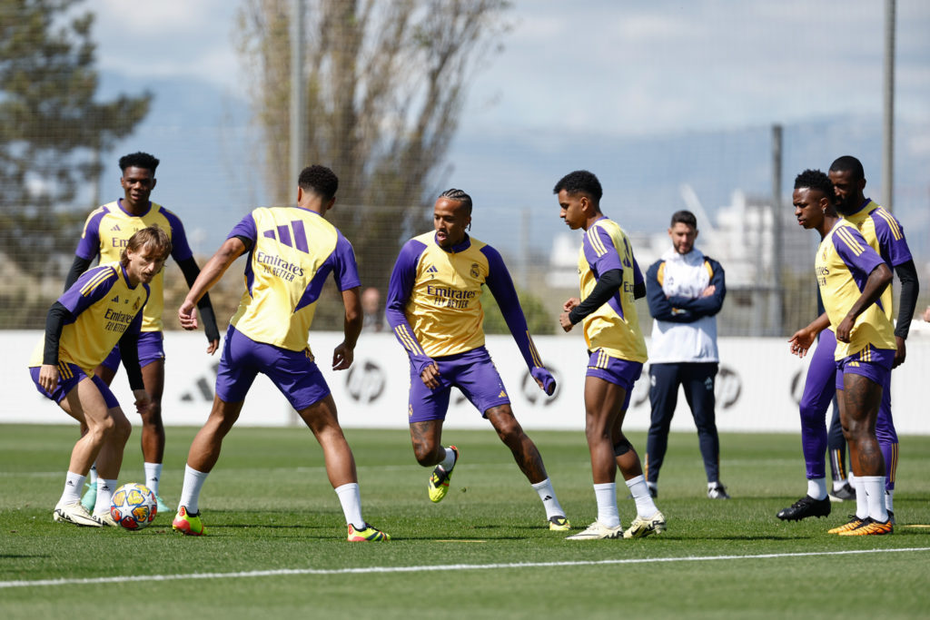 Real Madrid Training Session