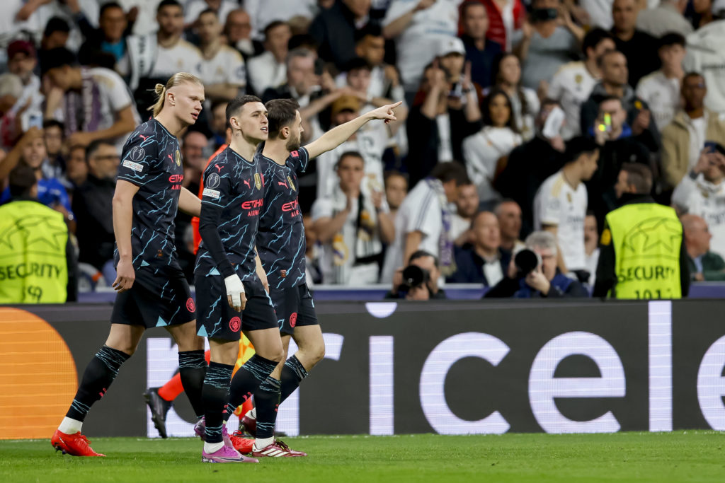 Real Madrid CF v Manchester City: Quarter-final First Leg - UEFA Champions League 2023/24