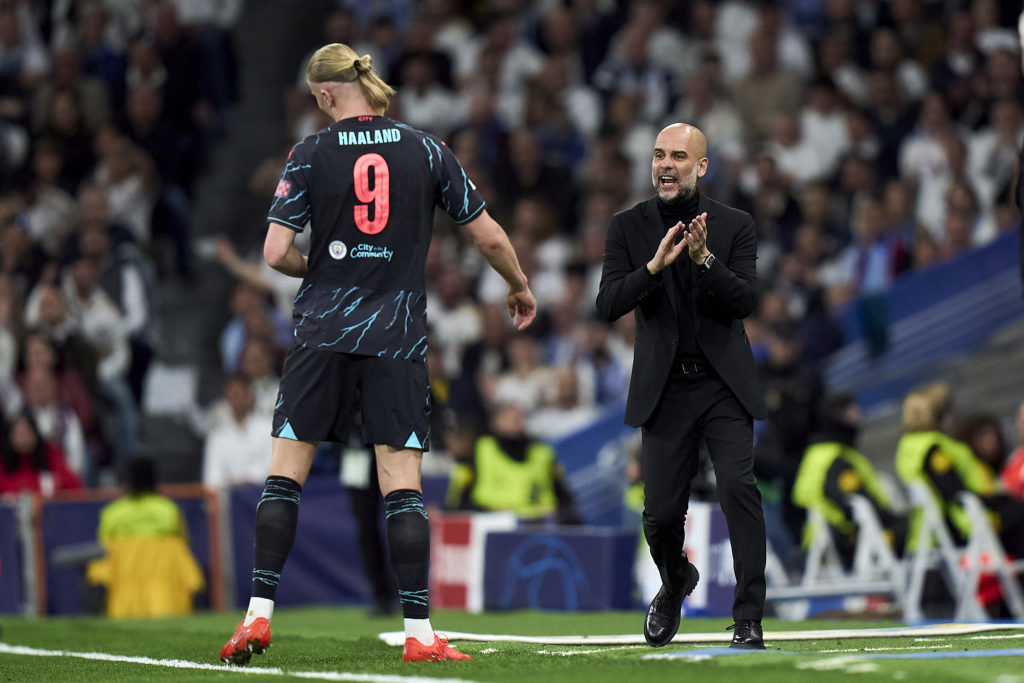 Real Madrid CF v Manchester City: Quarter-final First Leg - UEFA Champions League 2023/24
