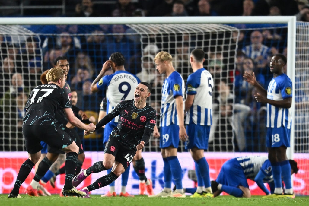 Brighton & Hove Albion v Manchester City - Premier League