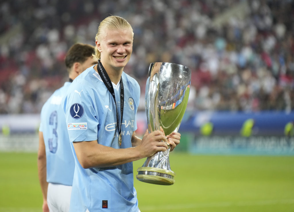 Manchester City FC v Sevilla FC - UEFA Super Cup 2023