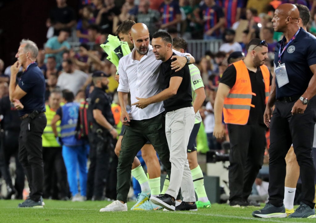 FC Barcelona v Manchester City - Friendly Match