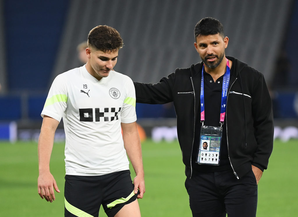 Manchester City FC Training Session And Press Conference - UEFA Champions League Final 2022/23