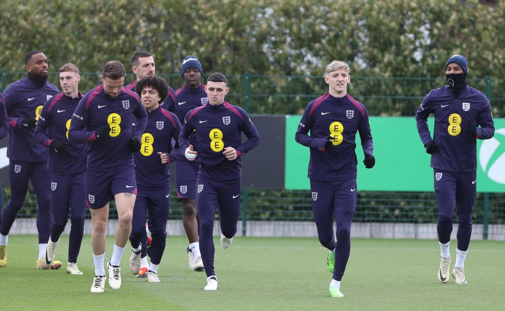 England Men Training Session & Press Conference