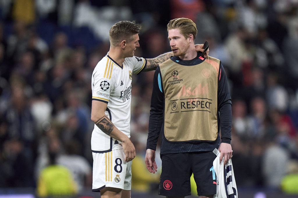 Real Madrid CF v Manchester City: Quarter-final First Leg - UEFA Champions League 2023/24