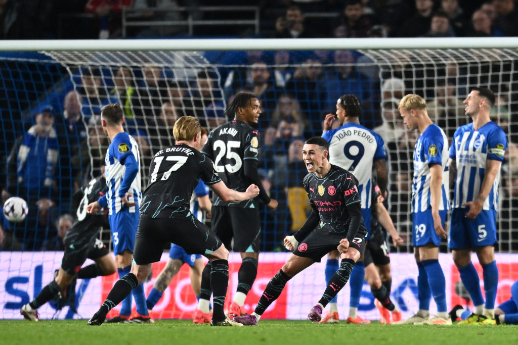 Brighton & Hove Albion v Manchester City - Premier League