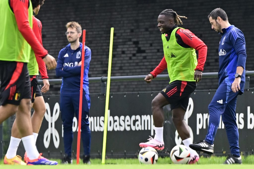 Media Activities of the Belgian National Football team - 20240604