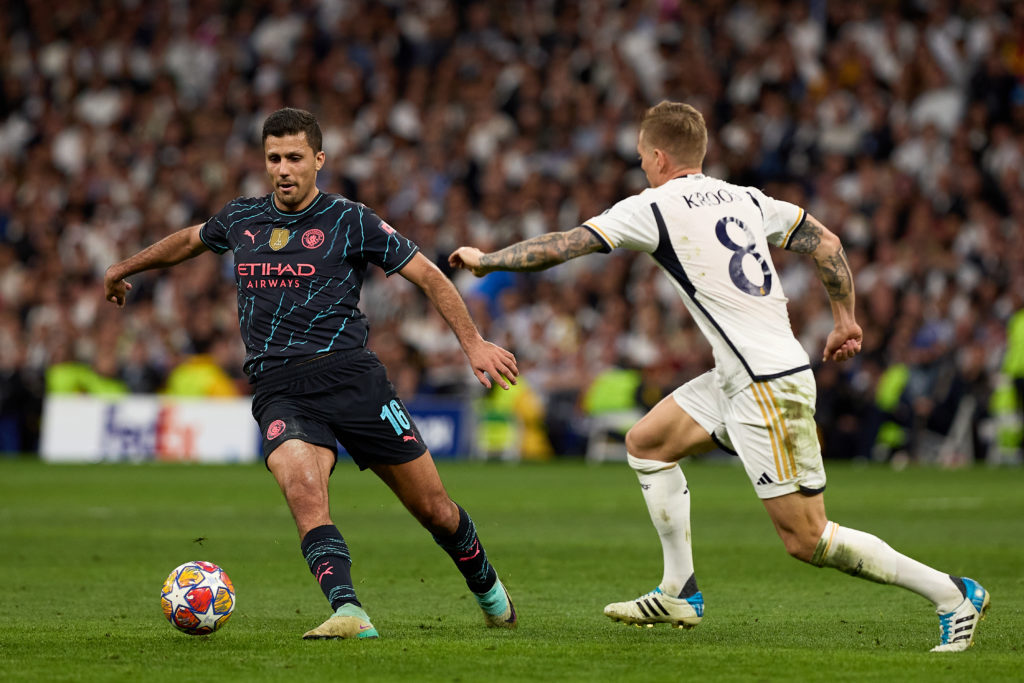 Real Madrid CF v Manchester City: Quarter-final First Leg - UEFA Champions League 2023/24