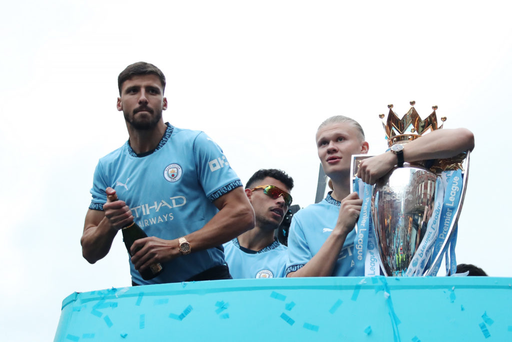 Manchester City Trophy Parade