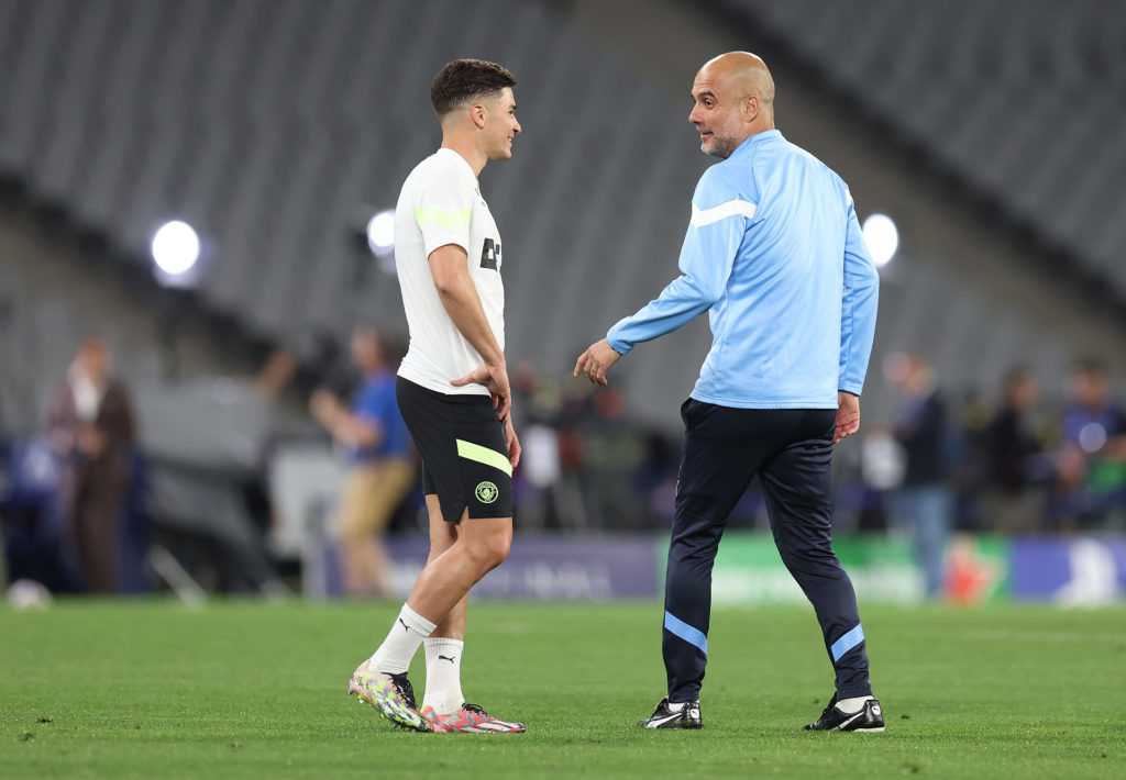 Manchester City FC Training Session And Press Conference - UEFA Champions League Final 2022/23