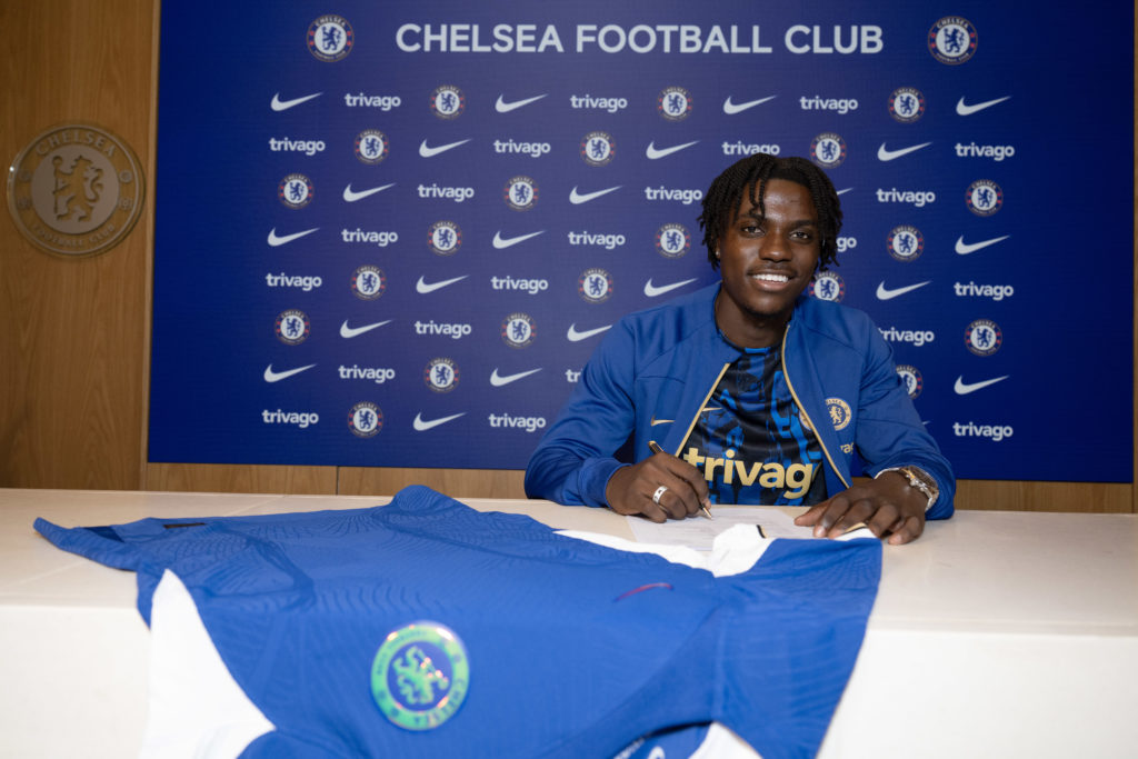 Chelsea Unveil New Signing Romeo Lavia