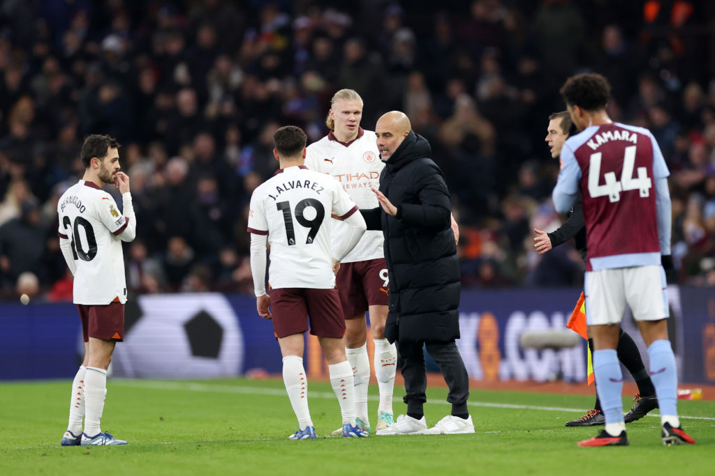 Aston Villa v Manchester City - Premier League