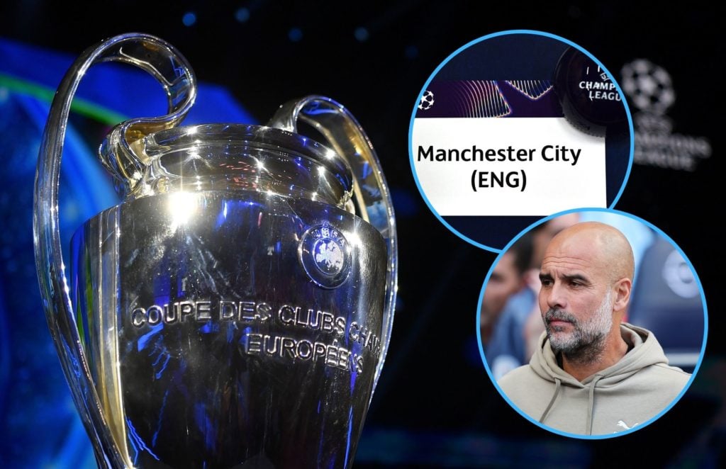 Man City’s eight Champions League group stage opponents confirmed as Pep Guardiola faces gruelling campaign