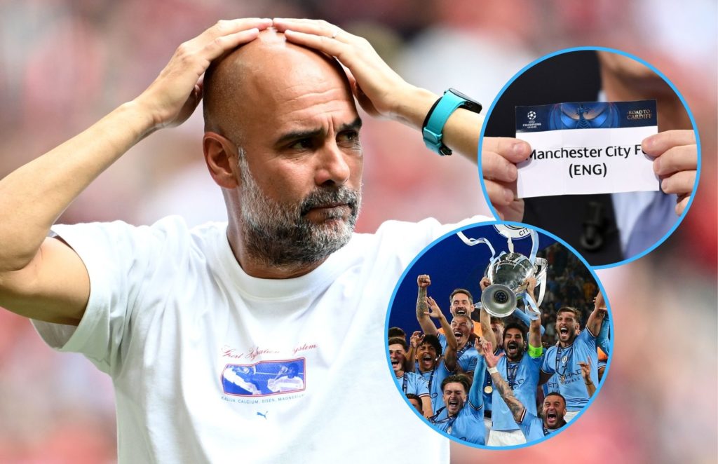 We simulated Man City’s Champions League 24/25 draw and it couldn’t have gone much worse for Pep Guardiola