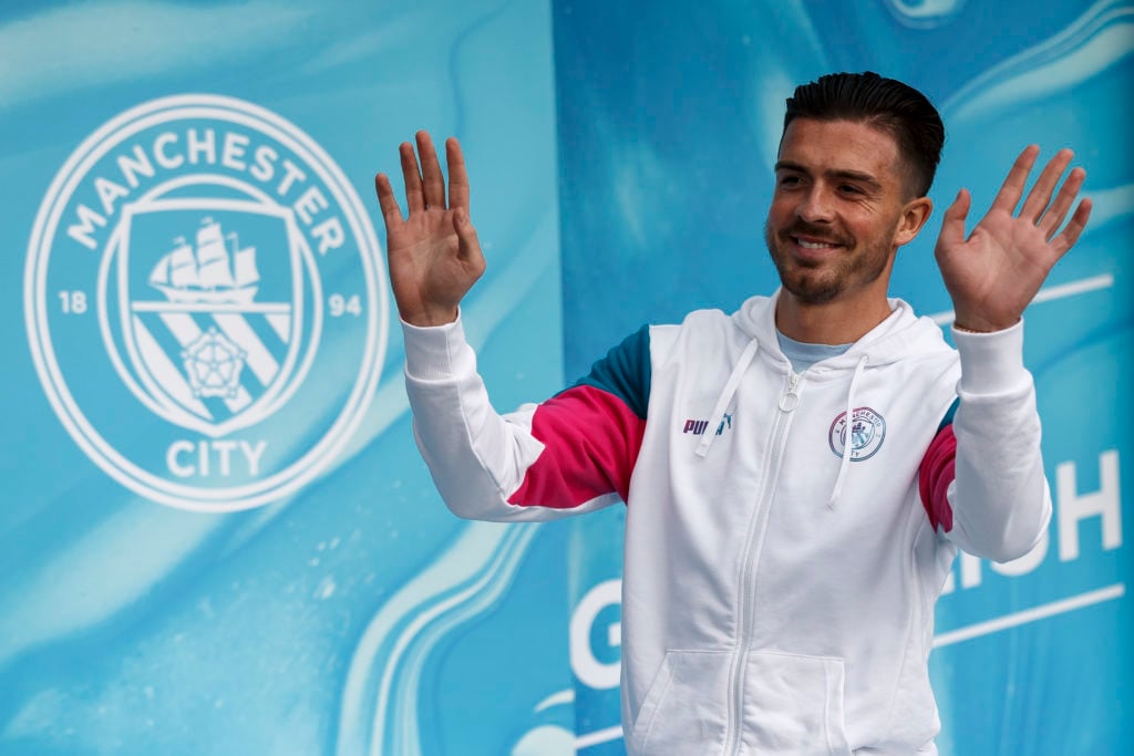 Manchester City Unveil New Signing Jack Grealish