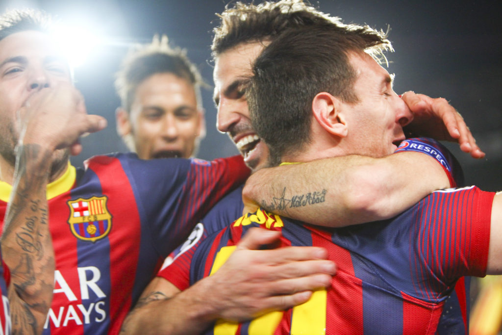 Champions League: FC Barcelona vs Manchester City