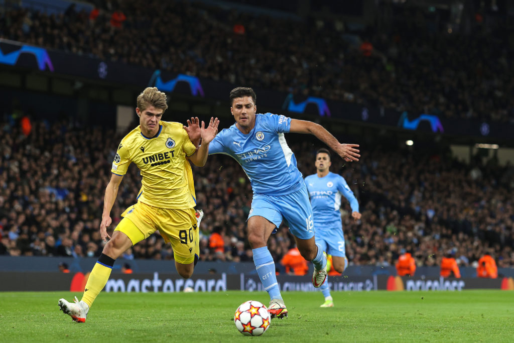 Manchester City v Club Brugge KV: Group A - UEFA Champions League