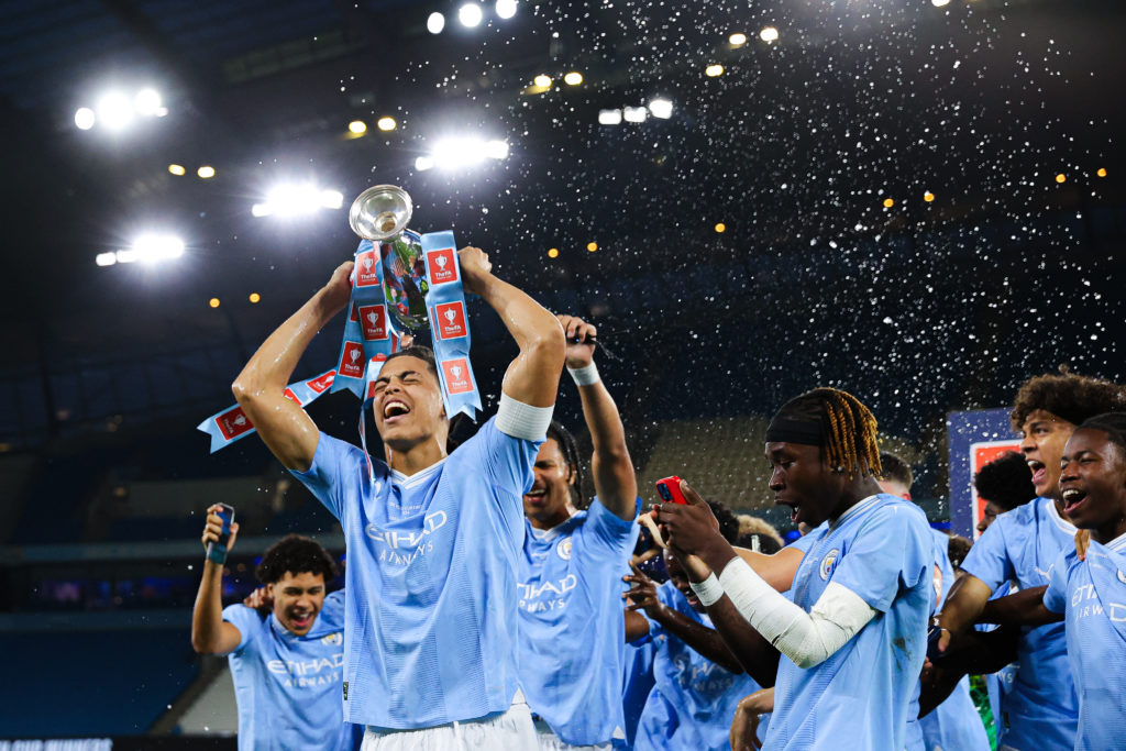 Manchester City v Leeds United - FA Youth Cup Final
