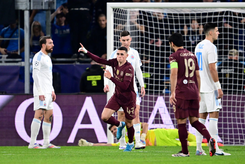SK Slovan Bratislava v Manchester City - UEFA Champions League 2024/25 League Phase MD2