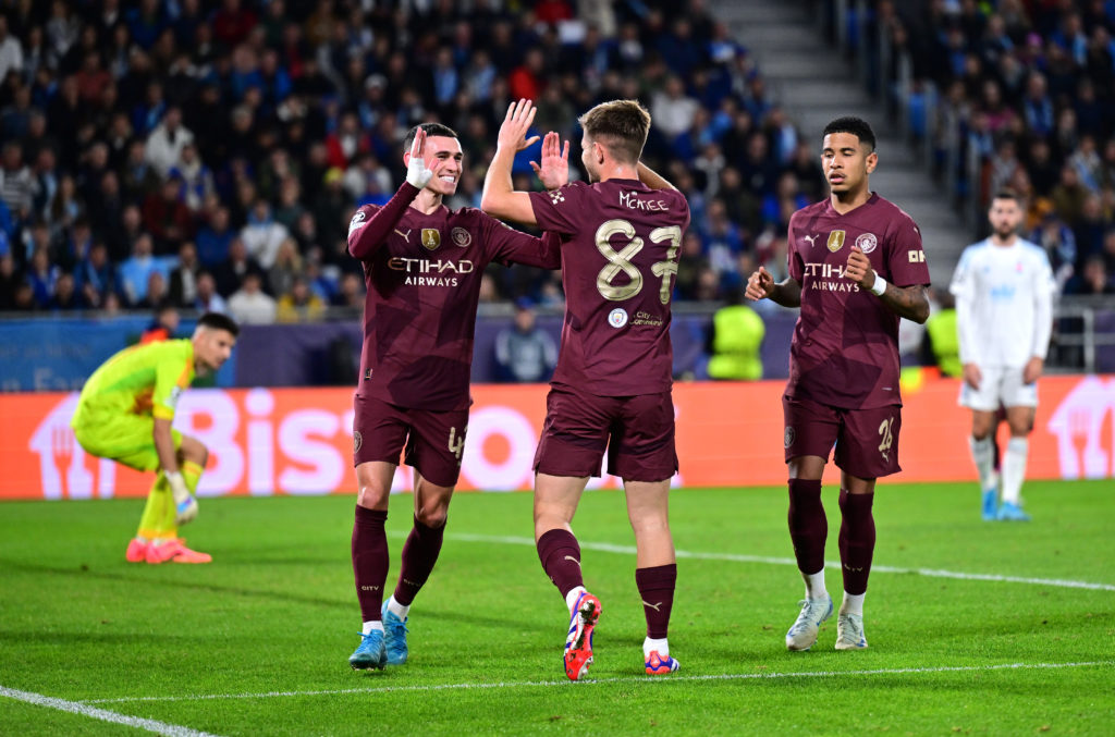 SK Slovan Bratislava v Manchester City - UEFA Champions League 2024/25 League Phase MD2