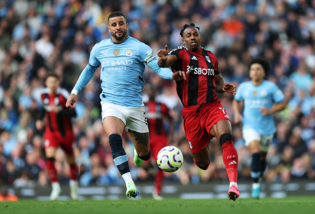 Manchester City FC v Fulham FC - Premier League