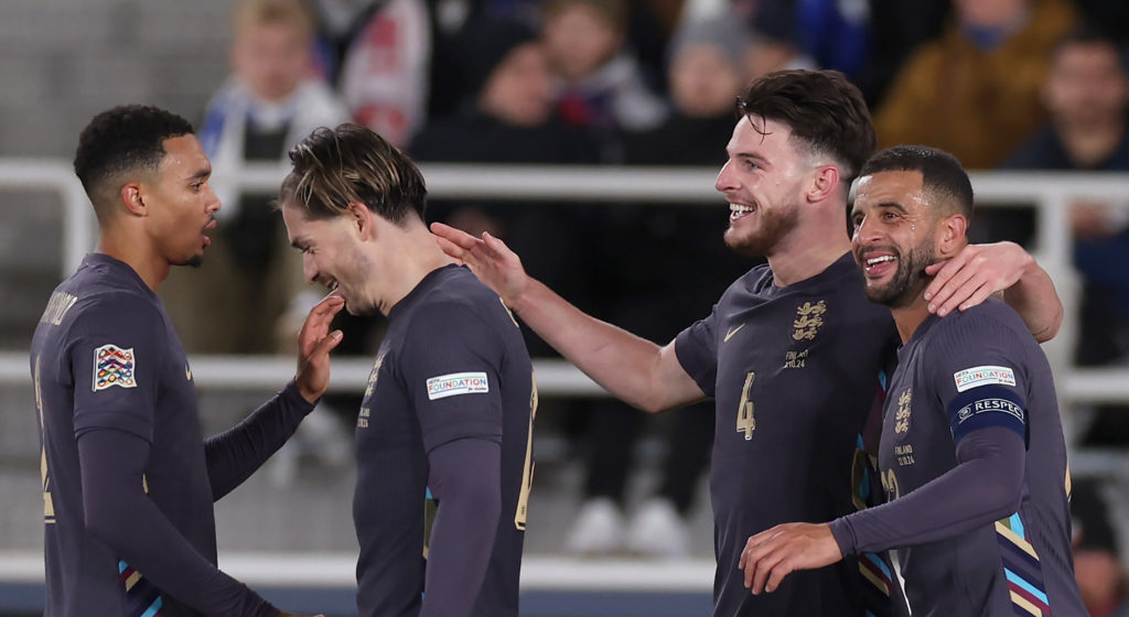 Finland v England - UEFA Nations League 2024/25 League B Group B2