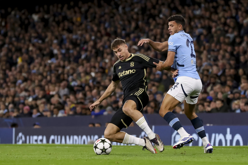 Manchester City v AC Sparta Praha - UEFA Champions League 2024/25 League Phase MD3