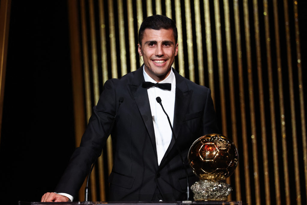 TOPSHOT-FBL-AWARD-BALLON D'OR-2024