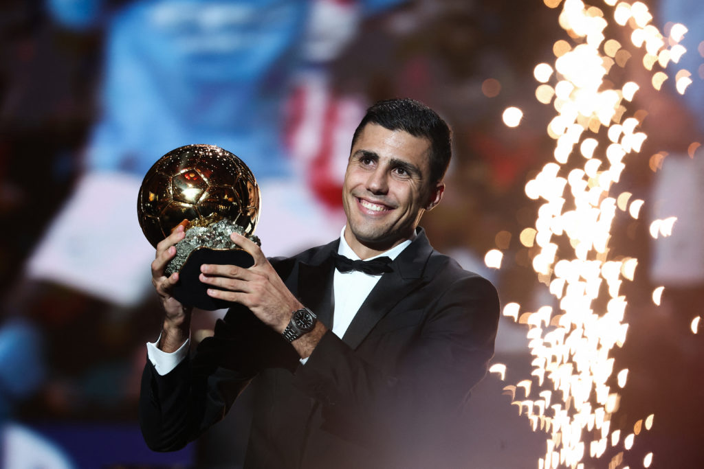 TOPSHOT-FBL-AWARD-BALLON D'OR-2024