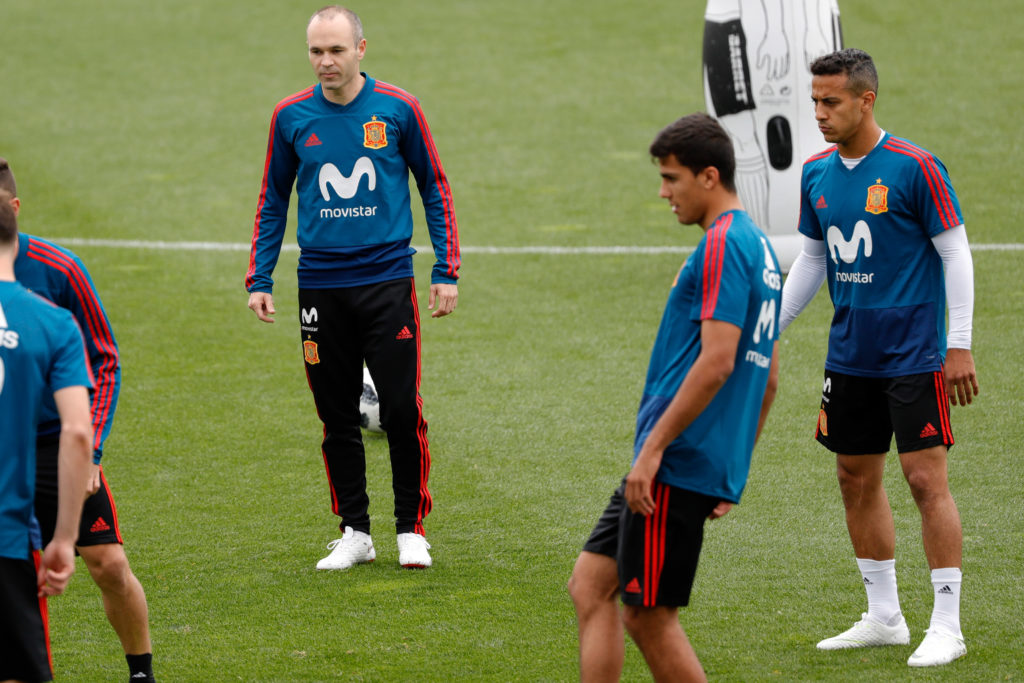 Spain Training Session