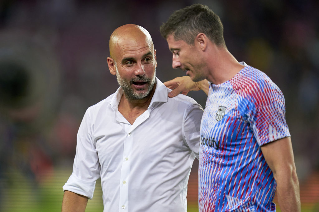 FC Barcelona v Manchester City - Friendly Match