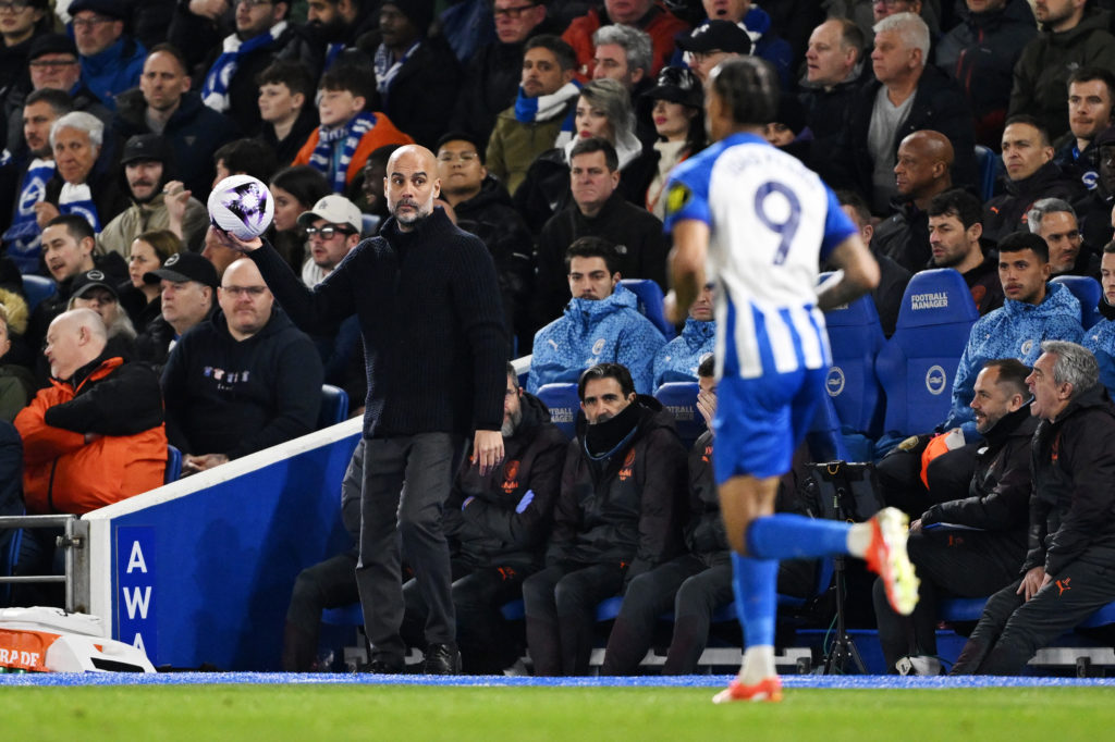 Brighton & Hove Albion v Manchester City - Premier League