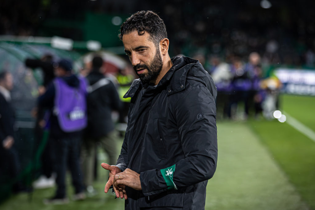 Head Coach Ruben Amorim of Sporting CP seen before the start