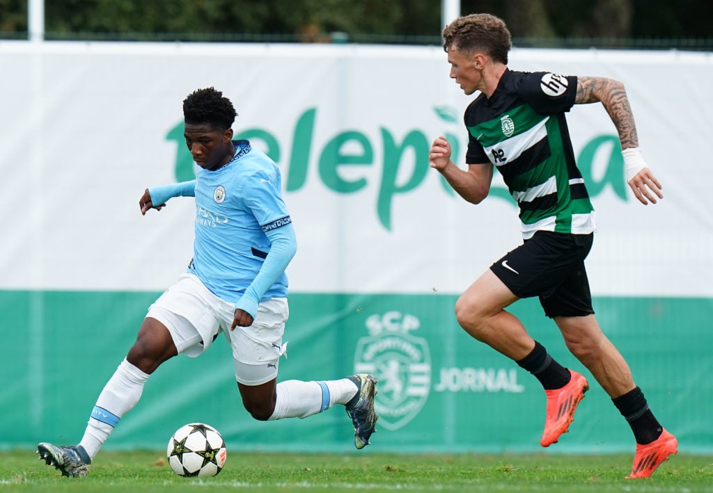 Sporting Clube de Portugal v Manchester City - UEFA Youth League 2024/25