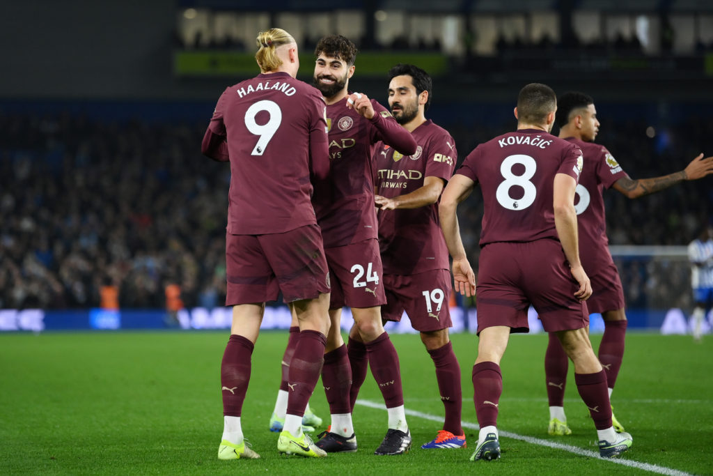 Brighton & Hove Albion FC v Manchester City FC - Premier League