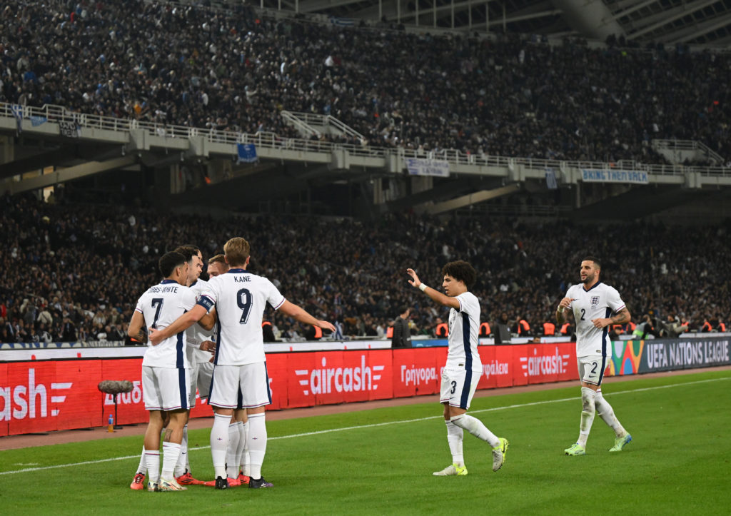 Greece v England - UEFA Nations League 2024/25 League B Group B2