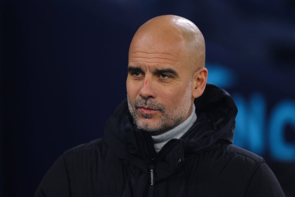 Man City manager Pep Guardiola