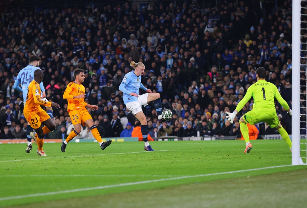 Manchester City v Real Madrid C.F. - UEFA Champions League 2024/25 League Knockout Play-off First Leg