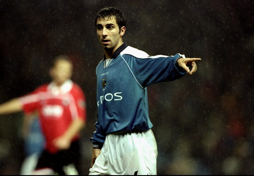 Kevin Horlock of Manchester City