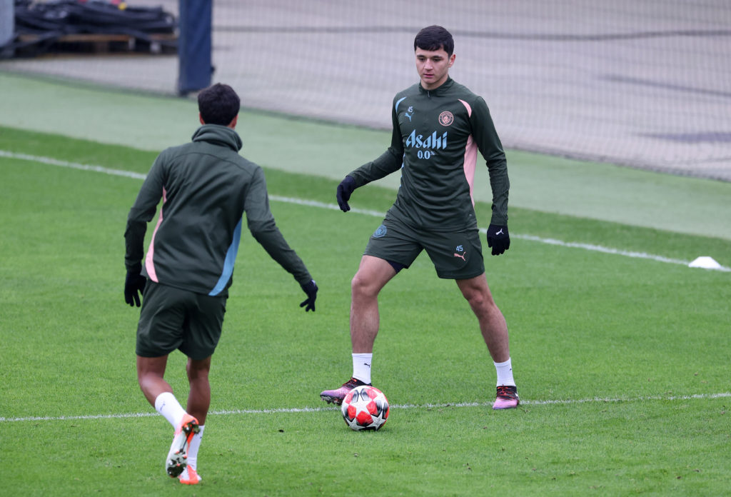 Manchester City Training Session And Press Conference - UEFA Champions League 2024/25 League Phase MD7