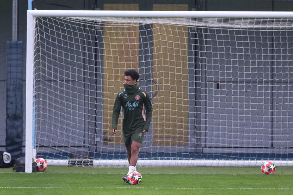 Manchester City Training Session And Press Conference - UEFA Champions League 2024/25 League Phase MD8
