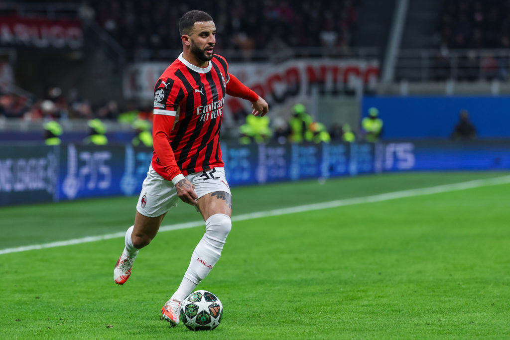 Kyle Andrew Walker of AC Milan seen in action during UEFA