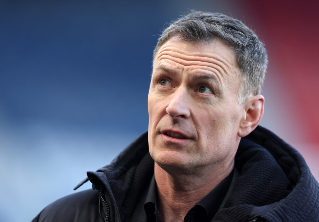 Chris Sutton, looks on prior to the Scottish League Cup Final between Rangers and Celtic at Hampden Park on February 26, 2023