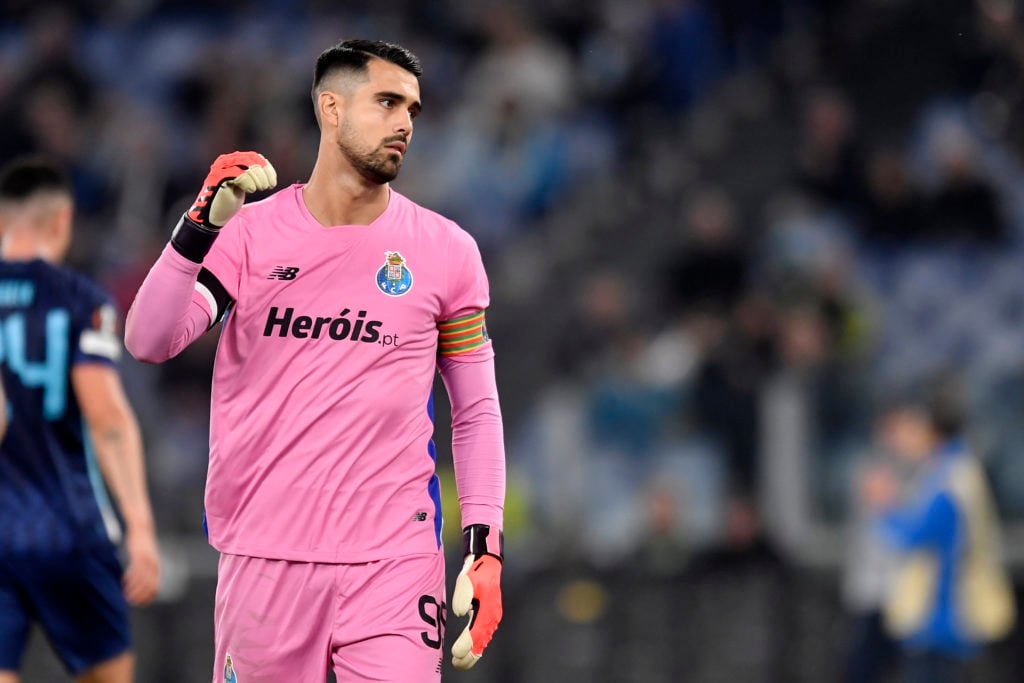 Diogo Costa in action for Porto