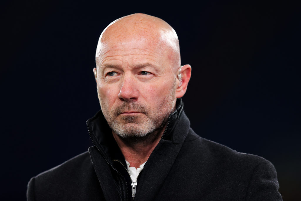 Alan Shearer on punditry duty