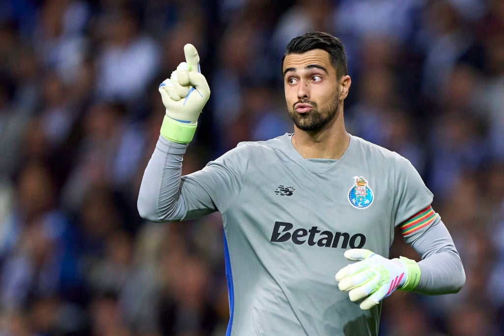 Diogo Costa playing for Porto
